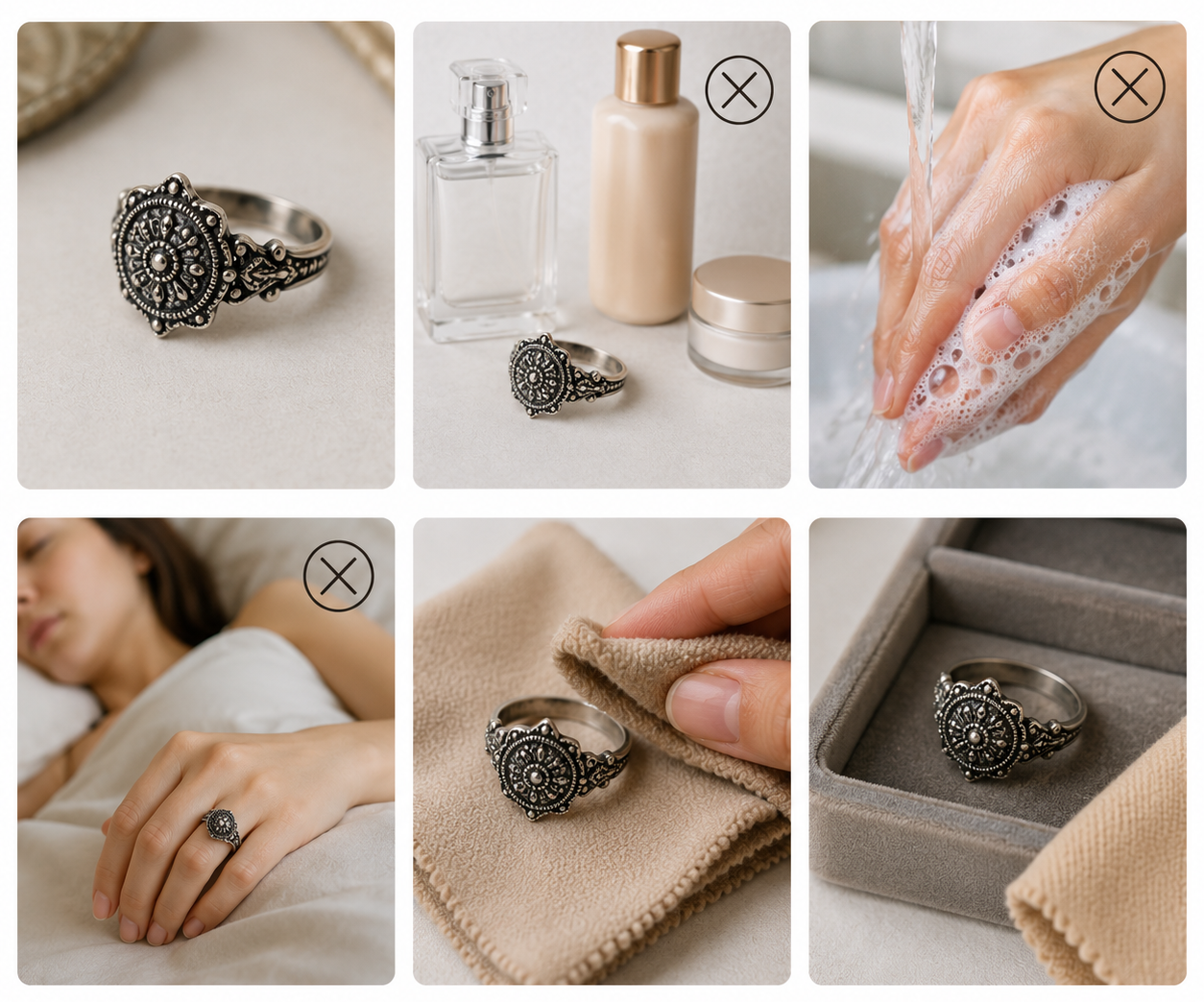 Oxidized Silver Jewelry